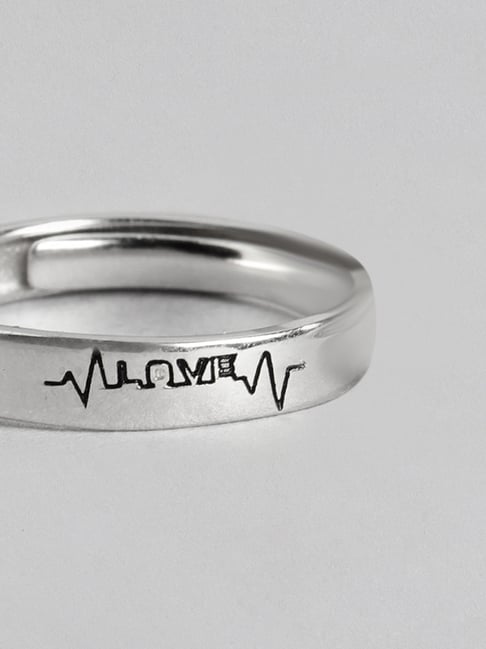 Fridja Letter Ring Alphabet Ring Name Ring Custom Initial Ring Love One Ring  - Walmart.com