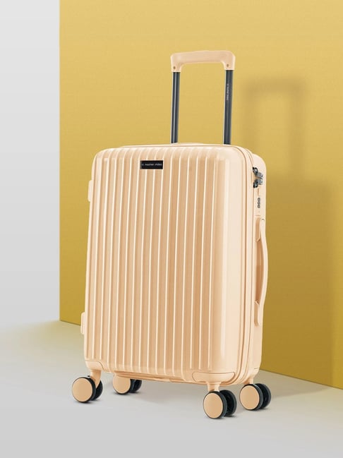 Buy Nasher Miles Denver Check-in Luggage Orange 65cm Online At Best Price @  Tata CLiQ