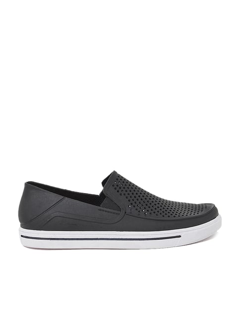 Mens black cheap slip on sneakers