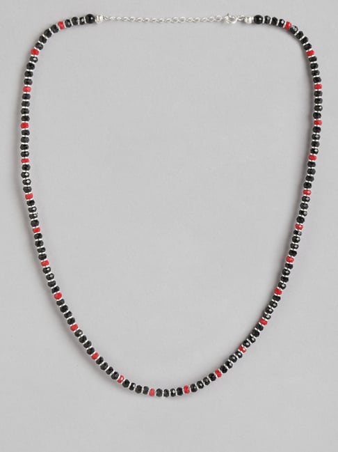 Multi Layer Three line Red Stone Real Ruby Beads Necklace – Sheetal's  FabFashion