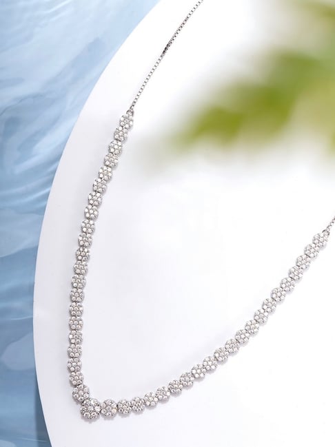 Rhodium necklace clearance price