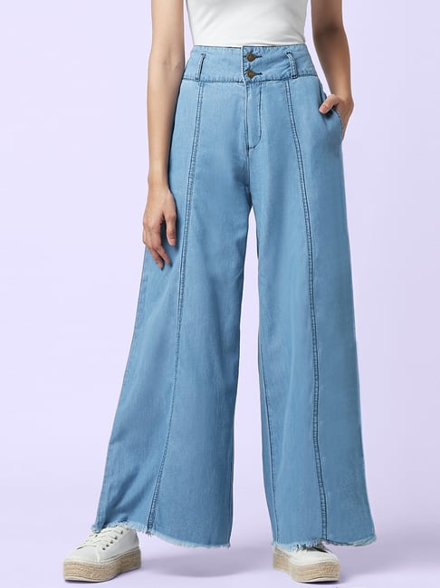 Calça Pantalona Jeans Cintura Calca Jeans C&a Calça Pantalona