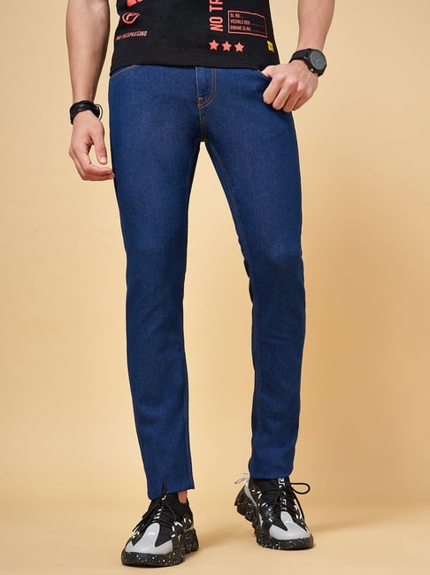 SF Jeans by Pantaloons Regular Men Blue Jeans - Buy SF Jeans by Pantaloons  Regular Men Blue Jeans Online at Best Prices in India | Flipkart.com