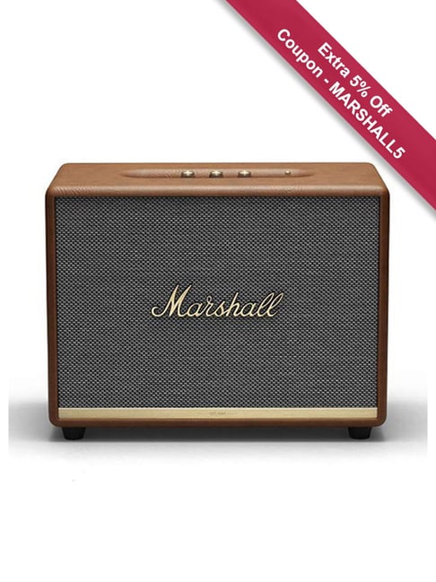 Buy MARSHALL Bluetooth Speaker (130 W, Brown) Woburn II at Best price