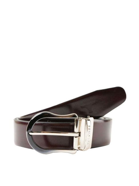 SM PRODUCTS Men Formal Brown Genuine Leather Belt Brown - Price in India