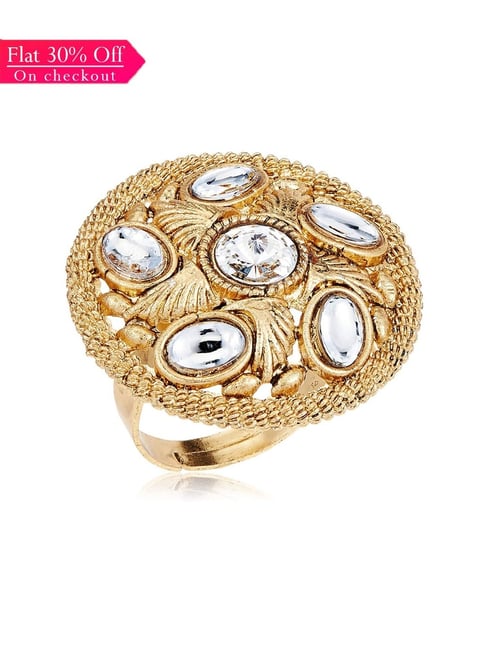 Morpankh Antique Gold Ring – Attrangi