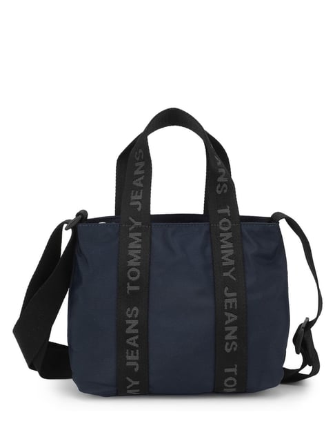 Buy TOMMY HILFIGER Twilight Navy Medium Tote Bag for Women Online