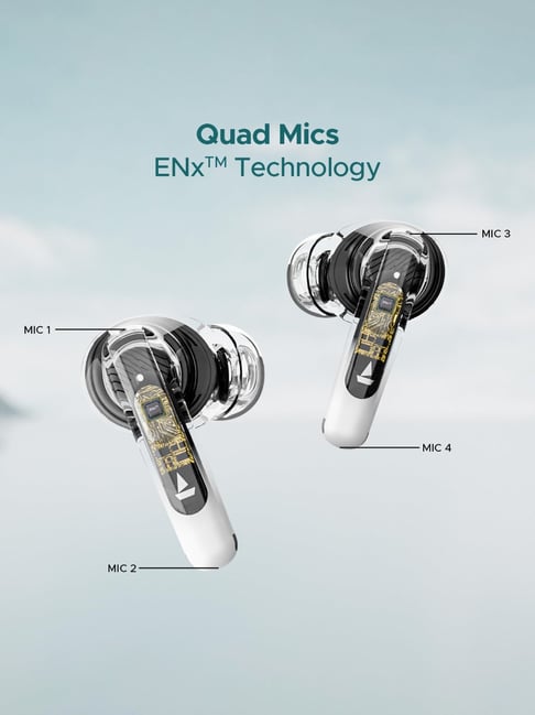 Boat Airdopes 141 Anc In Ear Bt Earbuds With 32 Db Anc And 42 Hrs Playback White True Wireless 6861