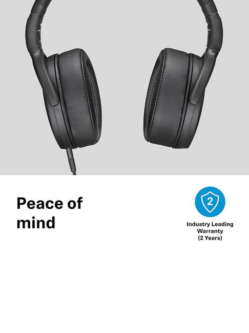 Buy Sennheiser HD 4s Wired Over The Ear Headphone with Mic (Black