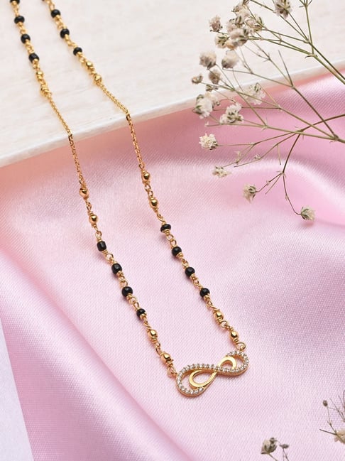 Zavya 925 Sterling Silver Shimmering Charisma Princess Mangalsutra For Women-picture-45