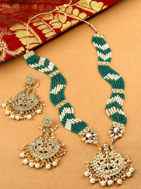 Buy Gold FashionJewellerySets for Women by Karatcart Online | Ajio.com