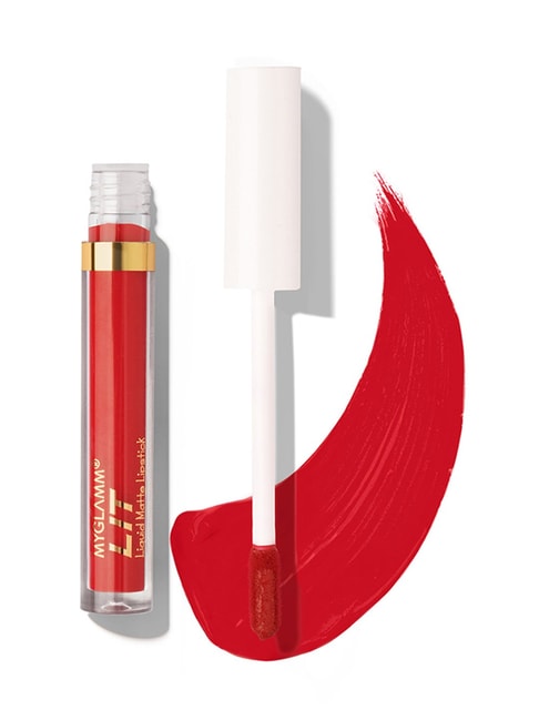 MyGlamm LIT Matte Liquid Lipstick Fire - 1.6 ml