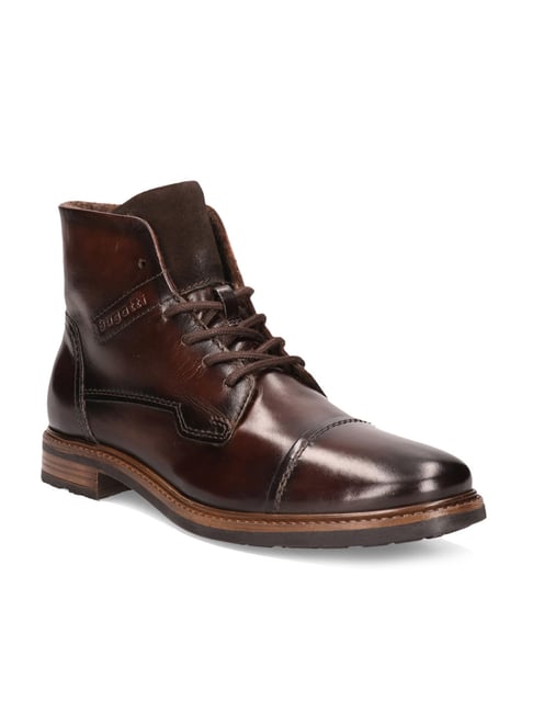 Bugatti Men's Marcello Eco Dark Brown Derby Boots
