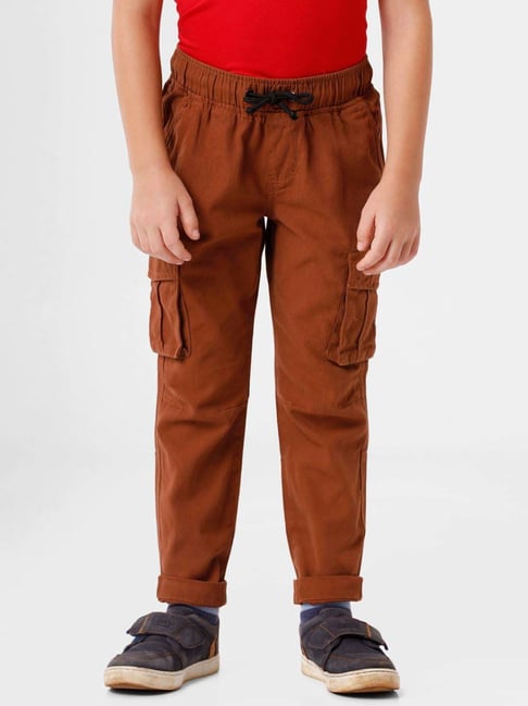 C.P. Company Kids U16 slim-cut Cargo Trousers - Farfetch