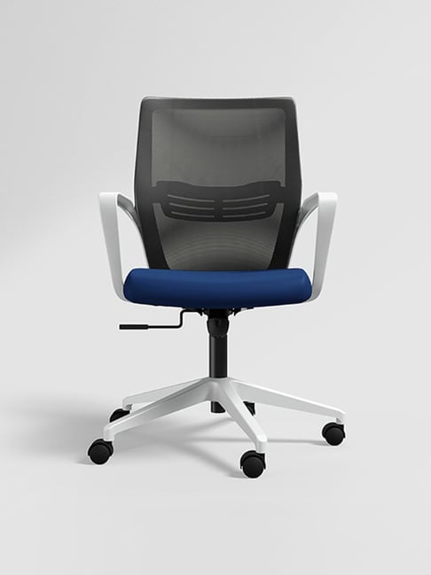 Buy Godrej Interio Vurv Milan Red Fabric Mid Back Office Chair at Best Price Tata CLiQ