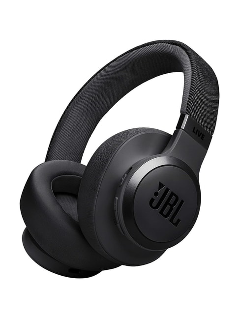 JBL Live 770NC Over Ear Wireless Headphones with Noise Cancellation &amp; 65Hrs Playtime (Black)