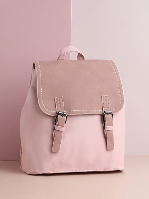 Pale cheap pink backpack