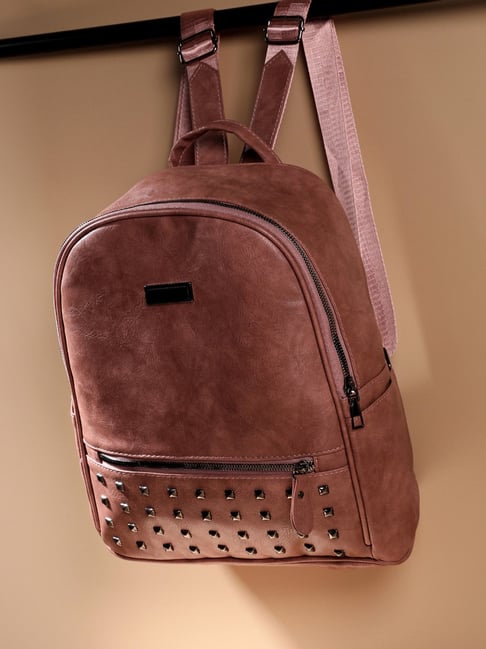 Nude color outlet backpack