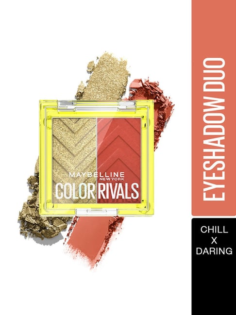 Maybelline New York Color Rivals Duo Eyeshadow Palette Chill x Daring - 3 gm-picture-36