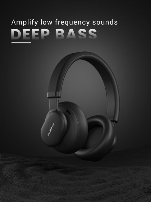 Hammer Bash Max Over The Ear Wireless Bluetooth Headphones with