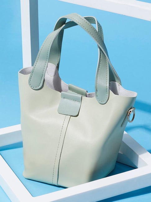 Buy Allen Solly Solid Iridescent Structured Handheld Bag - Handbags for  Women 25335172 | Myntra