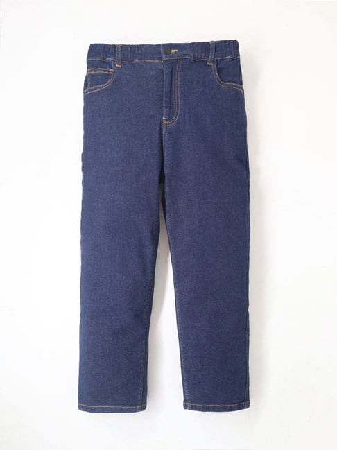Cherry Crumble By Nitt Hyman Boys Blue Regular Fit Jeans