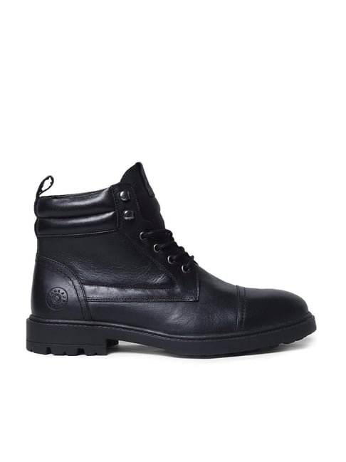 Jack & Jones Men's Black Derby Boots-picture-46