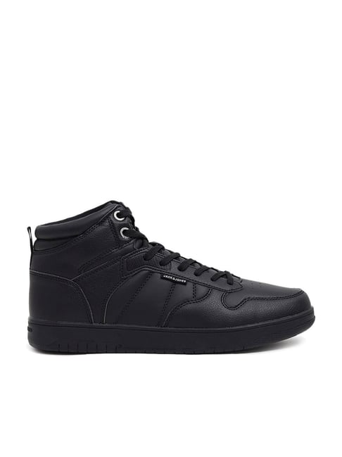 Nike black high ankle sneakers online