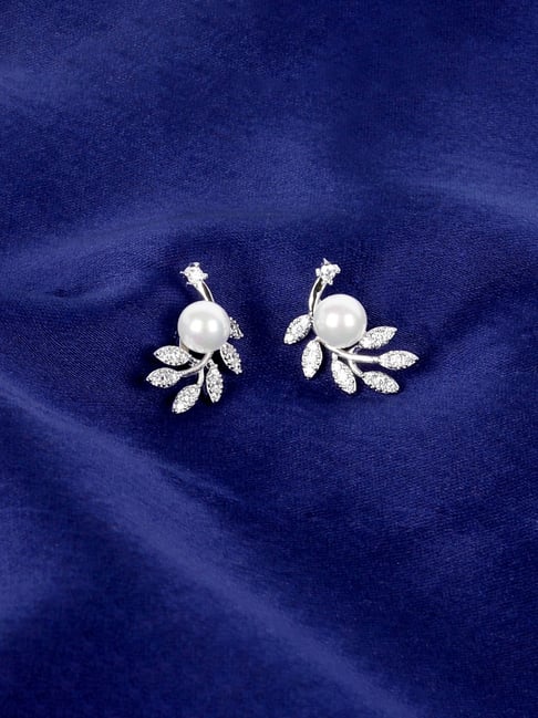 Silver stud earrings clearance online