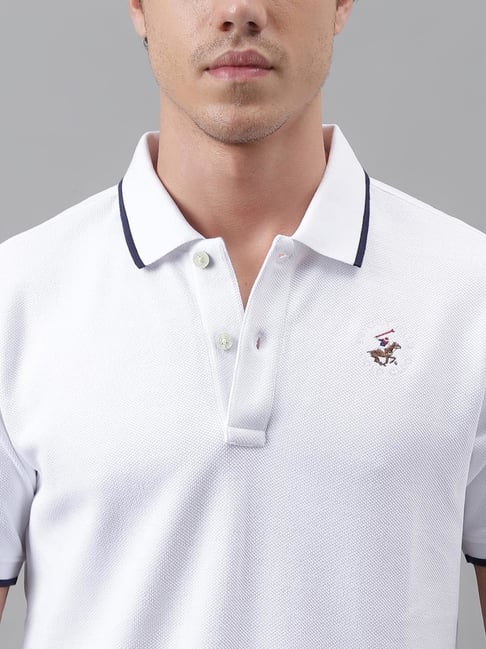 CupNoodle × CLUBHAUS Polo - White XL CupNoodle × CLUBHAUS Polo