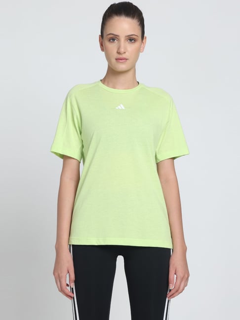 Adidas neon green t shirt online