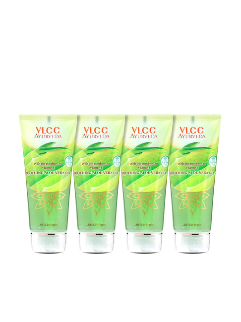 VLCC Ayurveda Soothing Aloe Vera Gel - Pack of 4