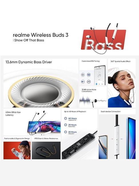 realme Buds Air 5 Pro with 50dB ANC, 360 Spatial Audio and upto 40