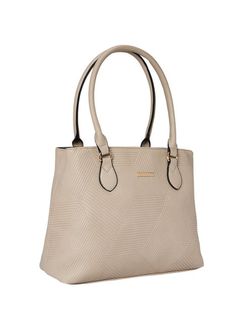 Buy Forever Glam by Pantaloons Beige Shoulder Handbag Online At