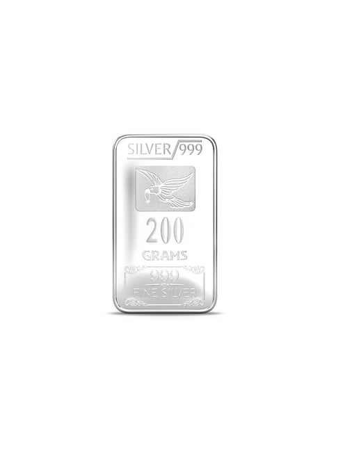 Joyalukkas 999 200gm Silver Bar
