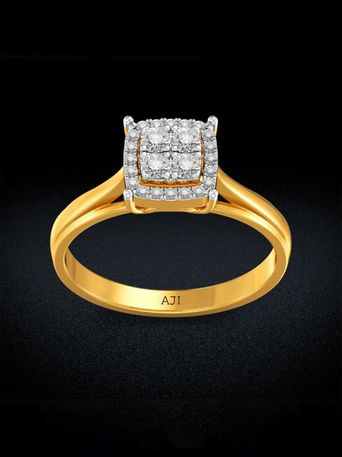 Joyalukkas 18k Gold Empress Essence Diamond Casual Ring for Women-picture-32