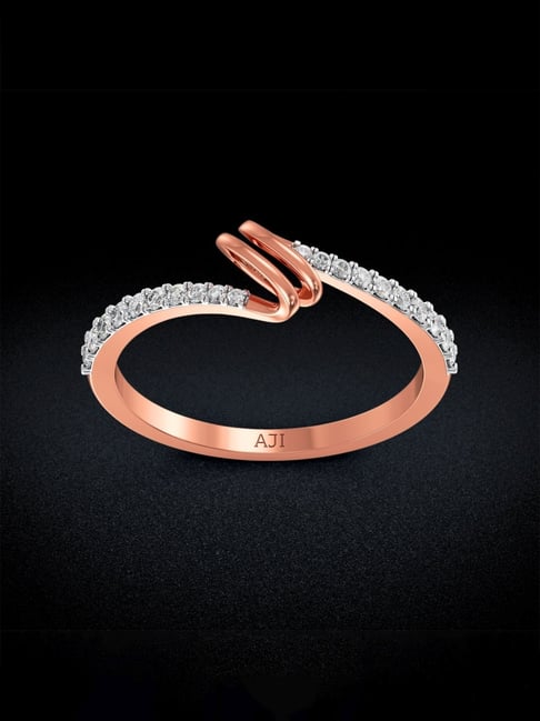 Joyalukkas 18k Gold Blossom Diamond Casual Ring for Women-picture-33