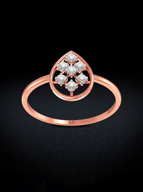 Buy Joyalukkas 18k Gold Allu Diamond Casual Ring for Women Online
