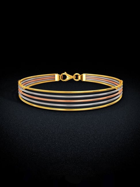 22k Plain Gold Bracelet JG-2107-01790 – Jewelegance