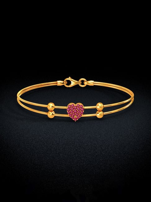 Modern gold bracelet designed for comfort and premium appearance.