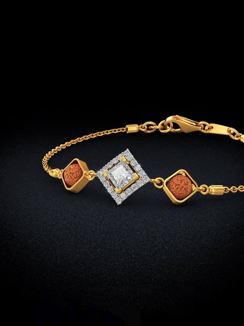 Buy Yellow Gold Bracelets & Kadas for Men by Malabar Gold & Diamonds Online  | Ajio.com