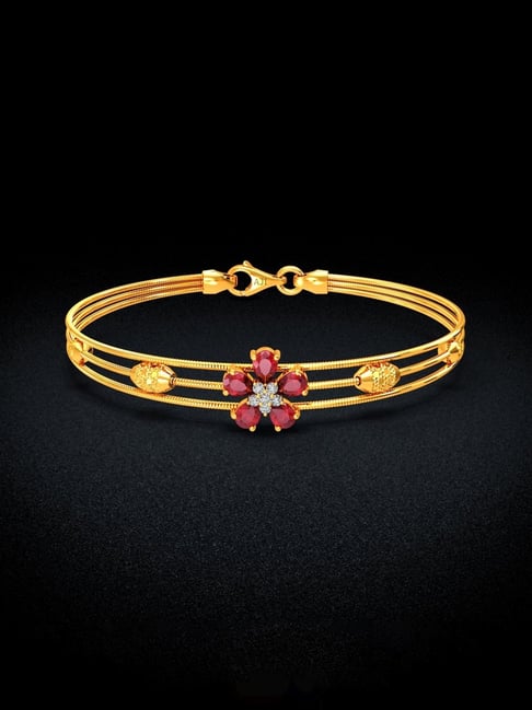 Latest 22k Gold Bracelet Design with Weight and Price #thefashionplus -  YouTube