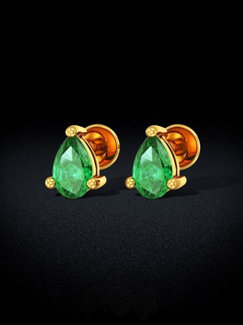 Buy Joyalukkas 22k Gold Captivating Stud Earrings for Women Online At Best Price Tata CLiQ