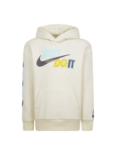 white nike youth hoodie