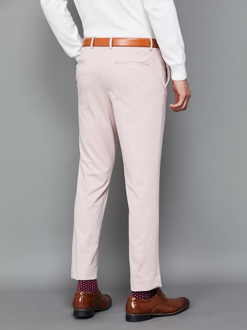 White N Baby Pink Shirt With Pants – Mani Dua Khanna