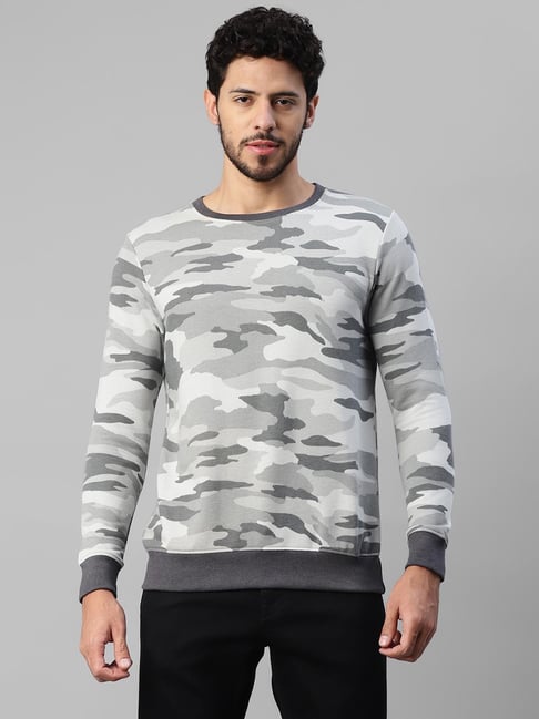 Light clearance camo sweatshirt