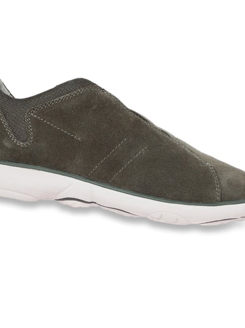 Geox Men's Nebula Military Leather Casual Sneakers