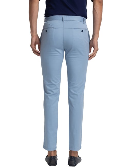 Buy online Raymond Blue Polyester Blend Formal Trousers from Bottom Wear  for Men by Raymond for ₹799 at 50% off | 2024 Limeroad.com