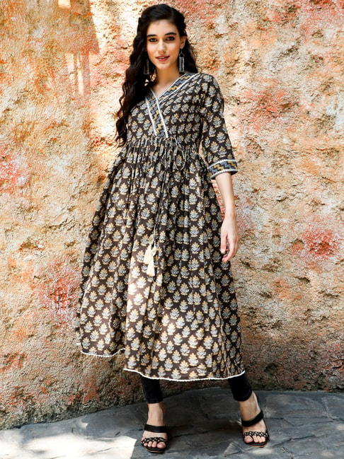 Unveiling The Best Anarkali Kurtis For Plus-size Ladies | Top 5 Anarkali  Kurtis For Plus-size Ladies