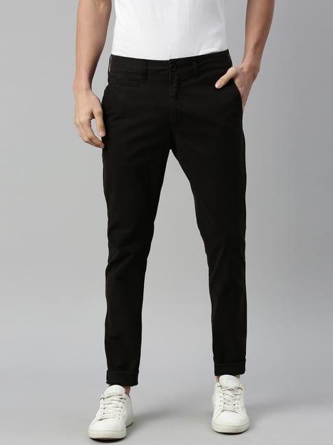 BREAKBOUNCE Slim Fit Men Beige Trousers - Buy BREAKBOUNCE Slim Fit Men  Beige Trousers Online at Best Prices in India | Flipkart.com